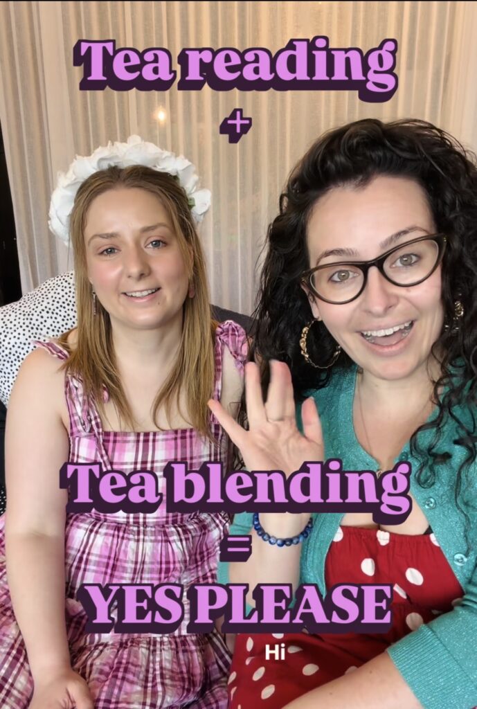 Tea blending x Tea Reading with Amy and Annie!